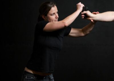 Selbstverteidigung Frauen Düsseldorf Würgeabwehr